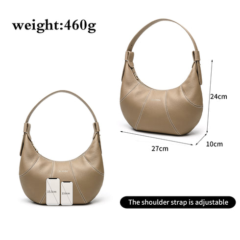 Gelanni Brooke Hobo Bag - Grey