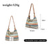 Bohemia Woven Tote Bag - Colorful